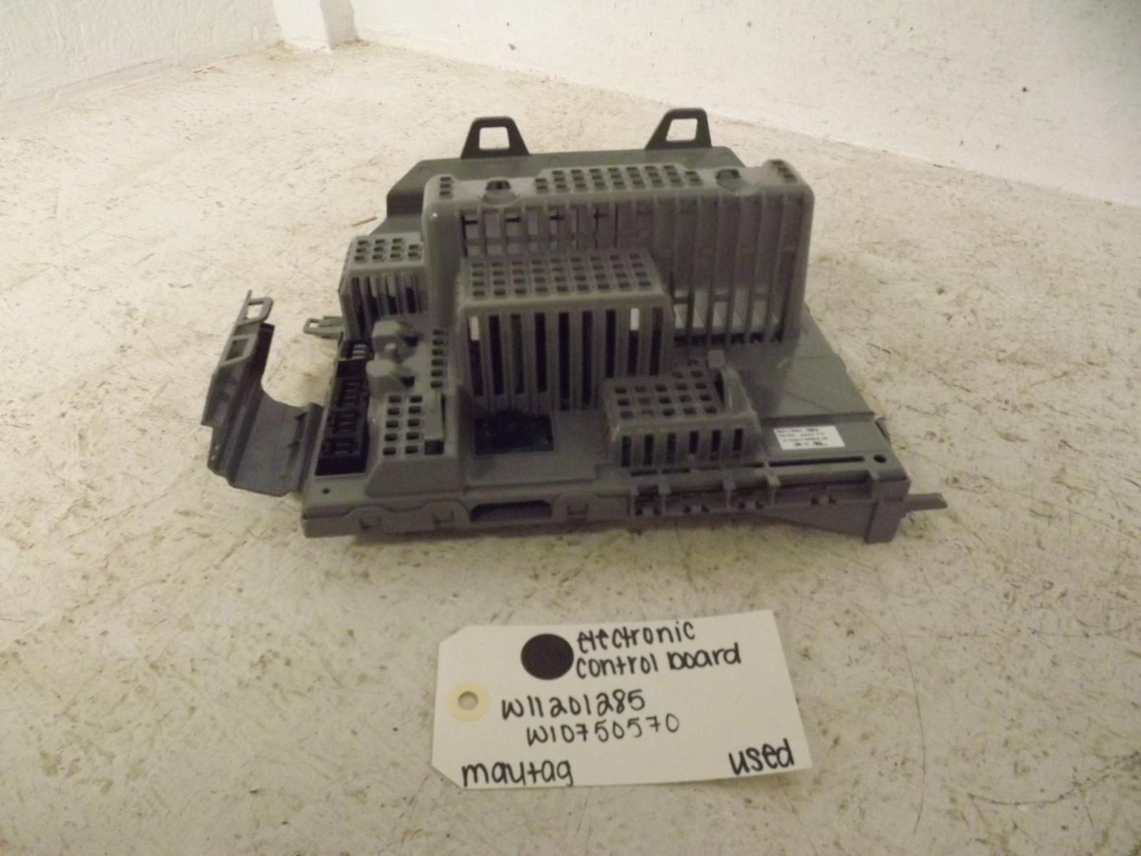 Maytag Washer W11201285 W10750570 Electronic Control Board Used Maytag Washer W11201285 W10750570 Electronic Control Board Used